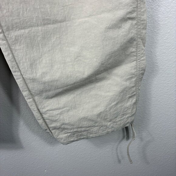 NWOT Adidas Men’s Premium Woven Ripstop Cargo Pants Beige Sz M Streetwear - Picture 4 of 8